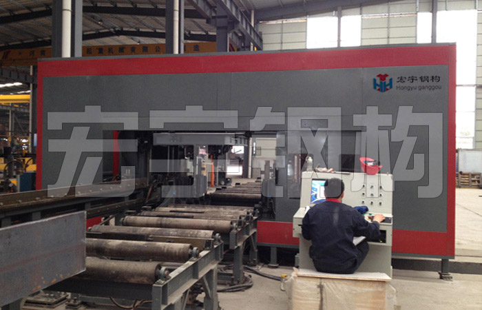 三維數(shù)控鉆床機TSD1250/6用于型鋼構(gòu)件鉆孔